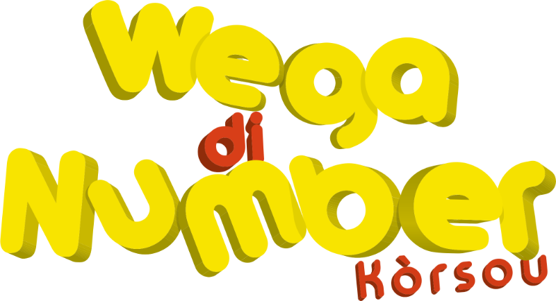 Wega di Number Kòrsou Logo